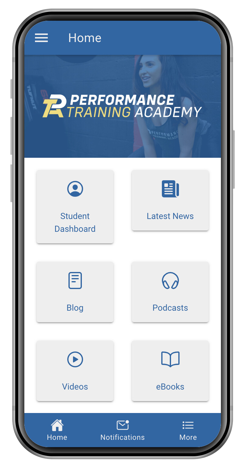 Student Dashboard Performance Training Academy