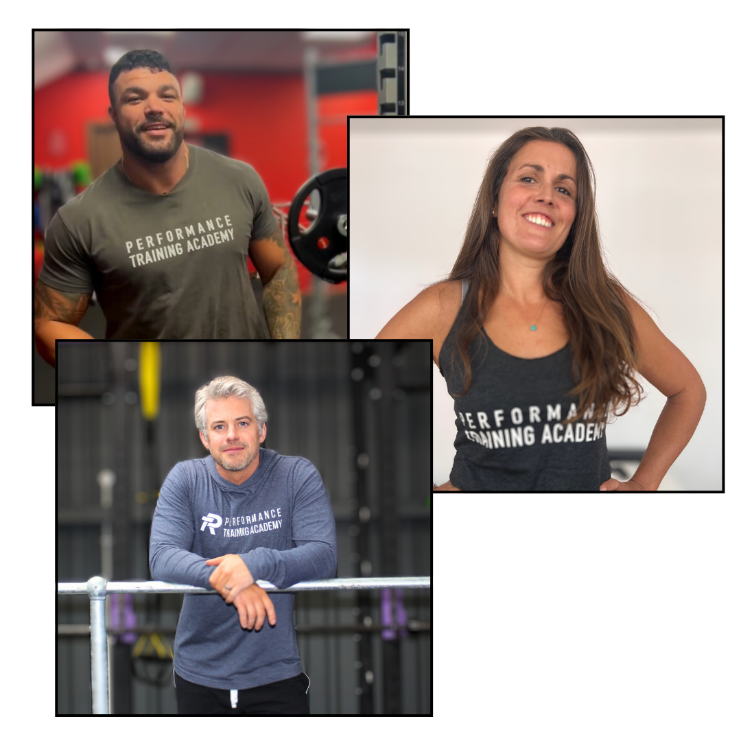 Meet your personal training course tutors - Ash, Rach and Pete